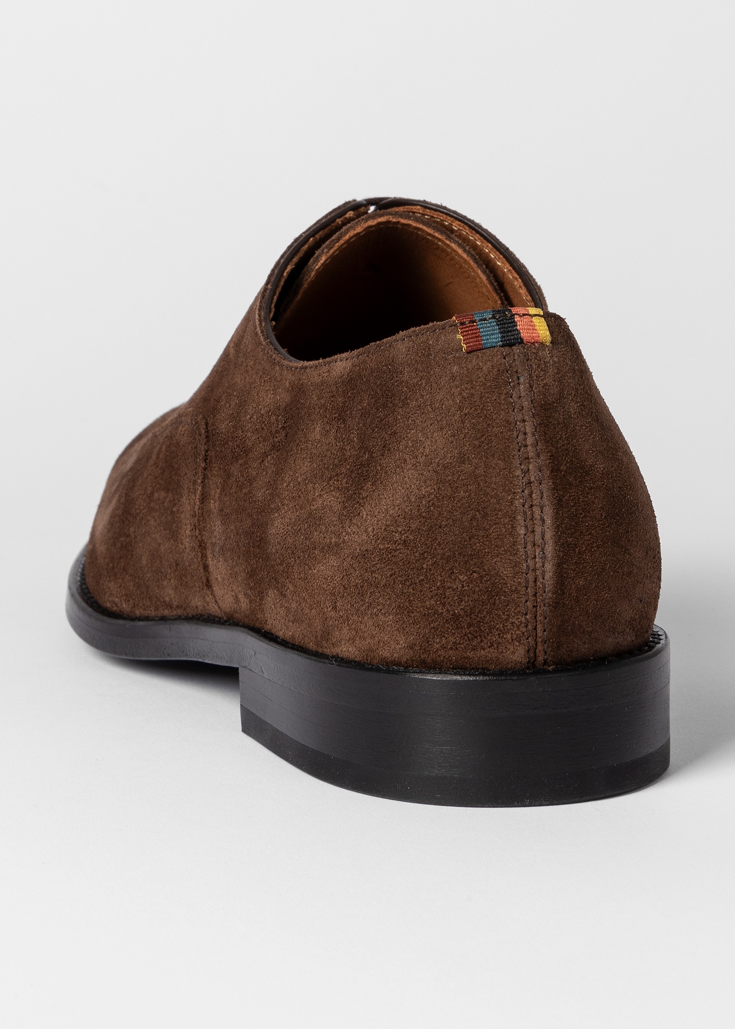 Chocolate Brown Suede 'Fes' Shoes - 5