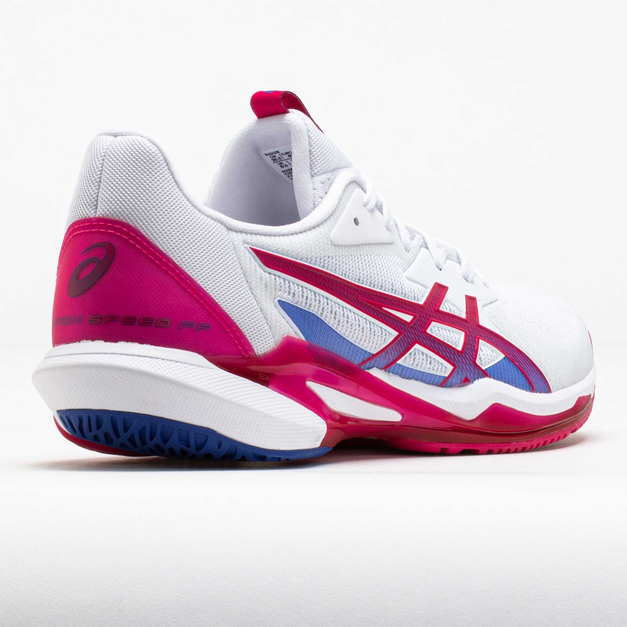 ASICS Solution Speed FF 3 Women's White/Bright Rose - 6
