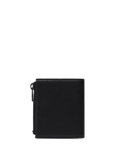 Alexander McQueen graffiti tonal logo mini wallet outlook