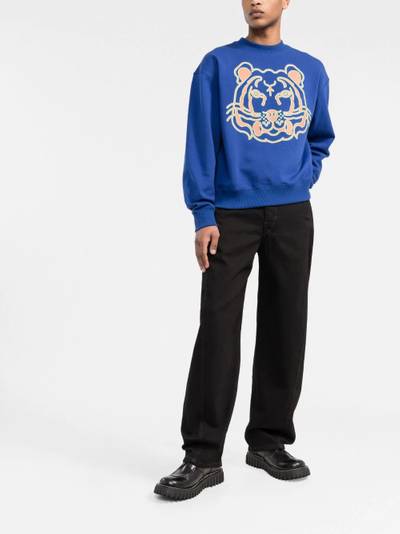 KENZO Tiger graphic-print sweatshirt outlook