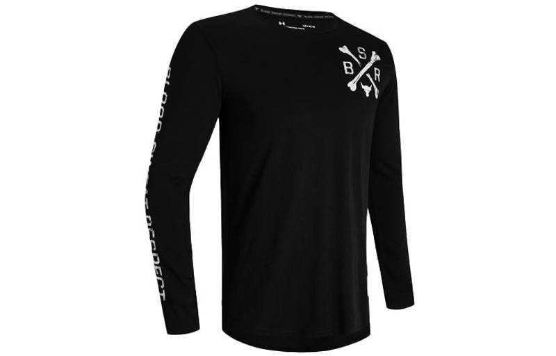 Under Armour Under Armour Project Rock BSR Long Sleeve Logo Shirt 'Black' 1357194-001 outlook