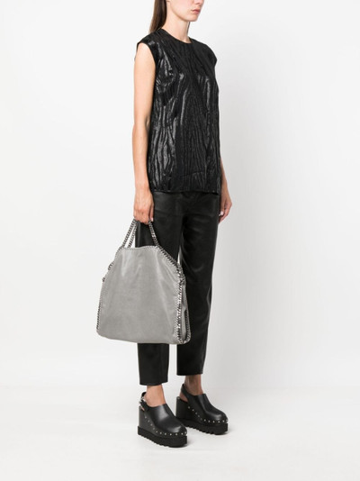 Stella McCartney large Falabella foldover tote outlook