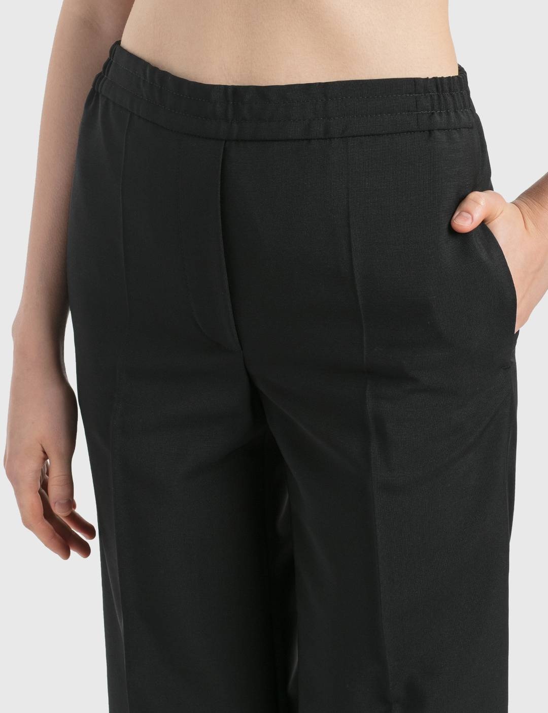 Elasticated-Waist Trousers - 3