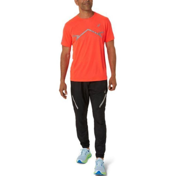 ASICS Lite-Show Short Sleeve Logo Tee 'Orange' 2011D026-600 - 2