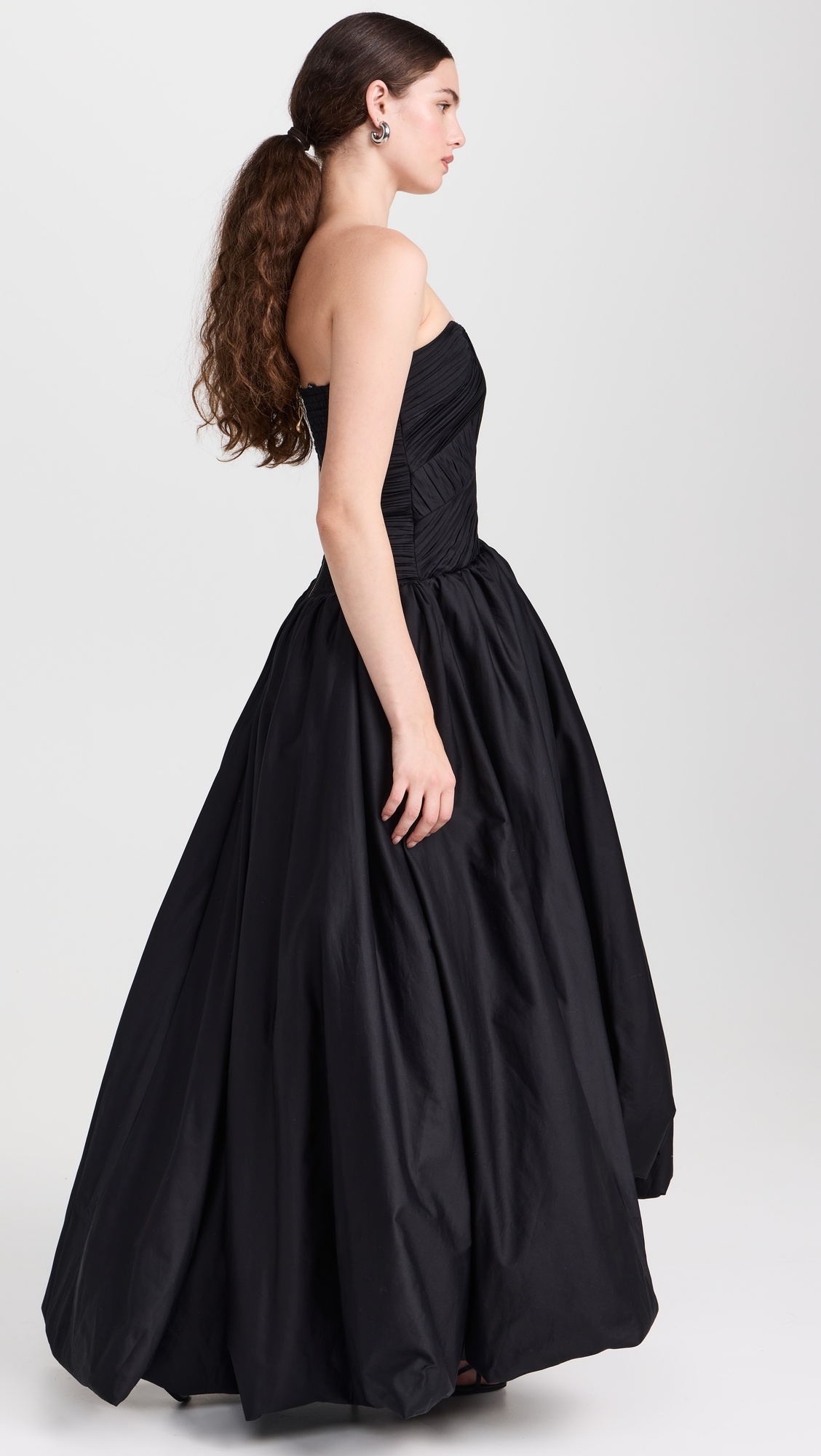 【Aje】Spatial Maxi Dress/マキシ/ドレープ/アシンメトリー Aje Spatial Maxi Dress | Shopbop