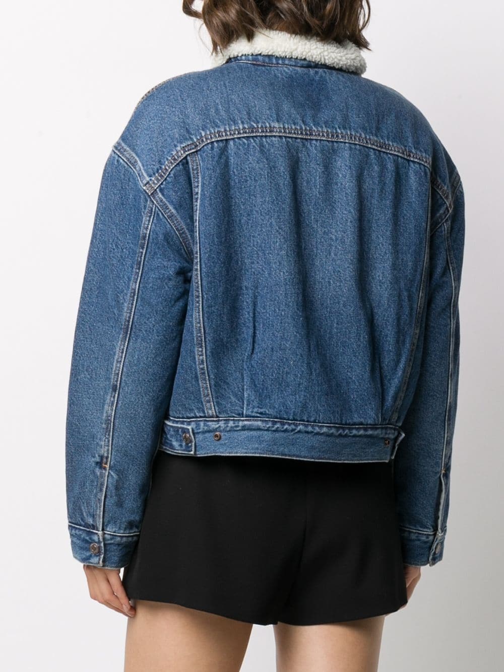 New Heritage Sherpa denim jacket - 4