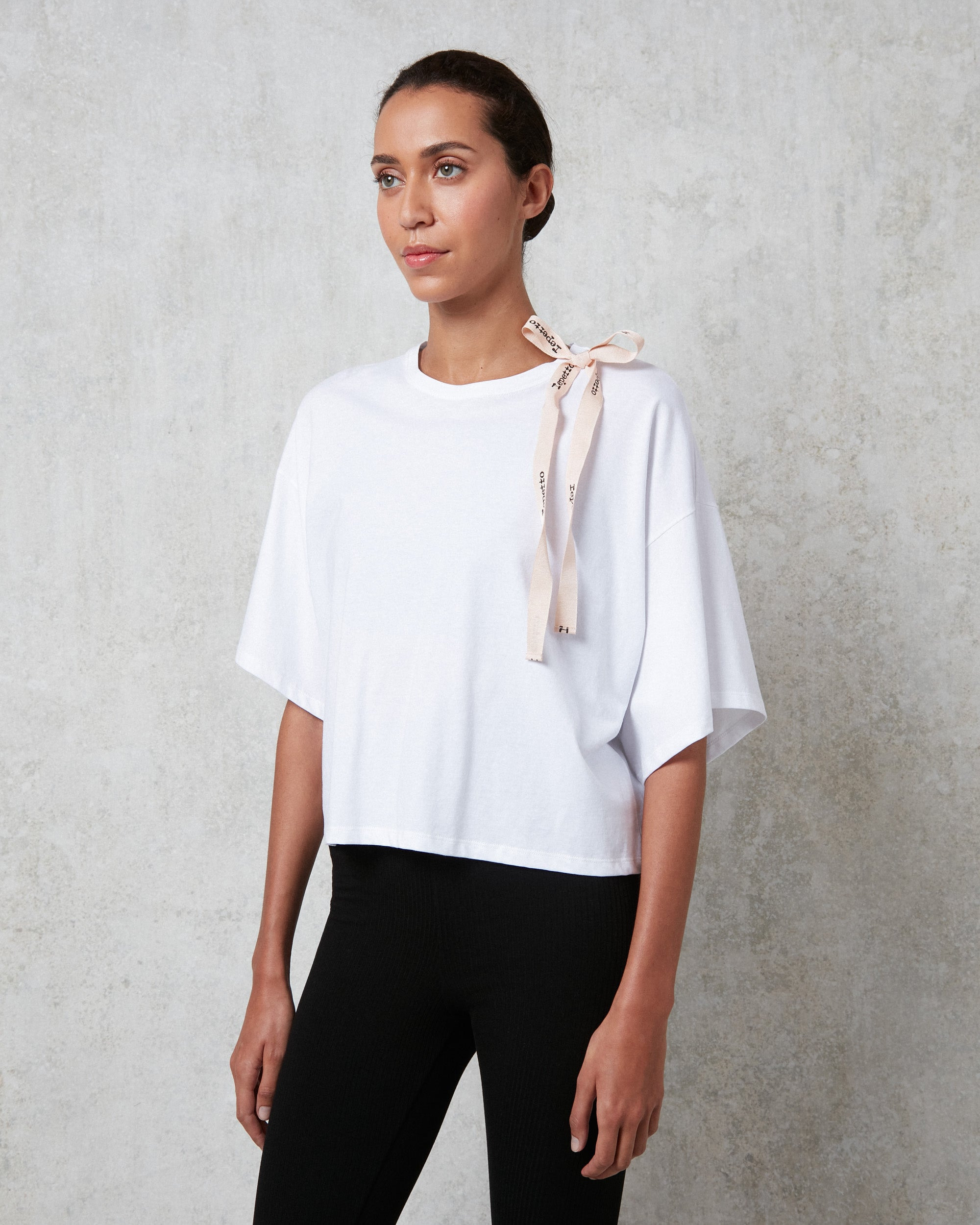 SHOULDER BOW TEE-SHIRT - 3
