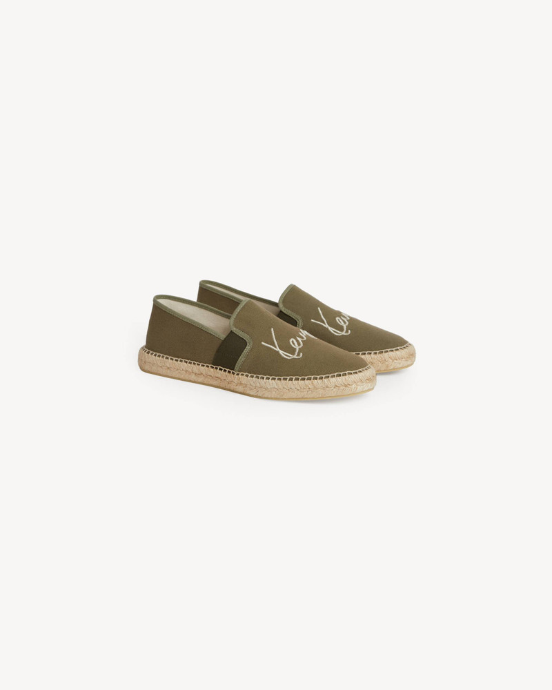 KENZO 'KENZO Signature' espadrilles in canvas outlook