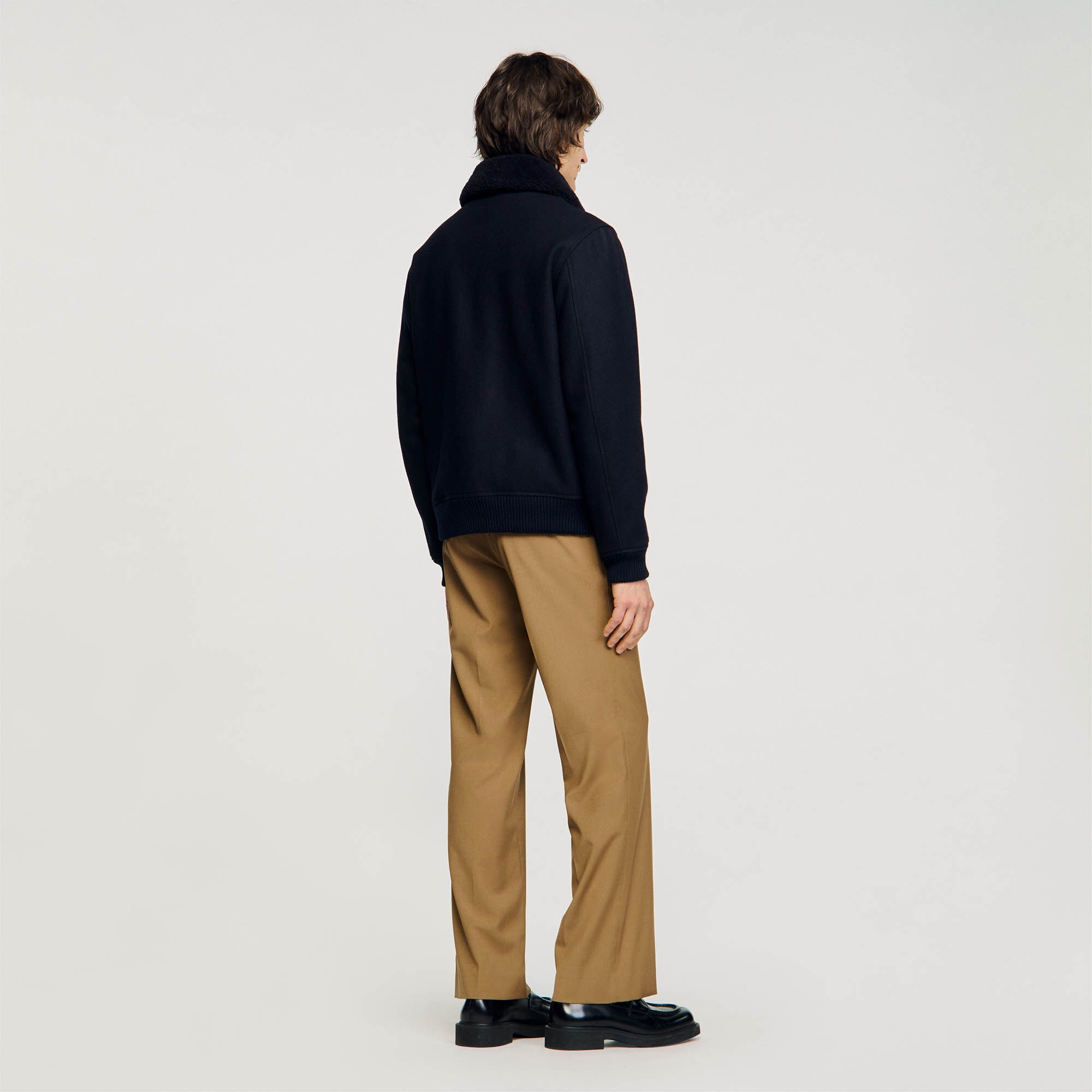 WOOL AVIATOR JACKET - 6