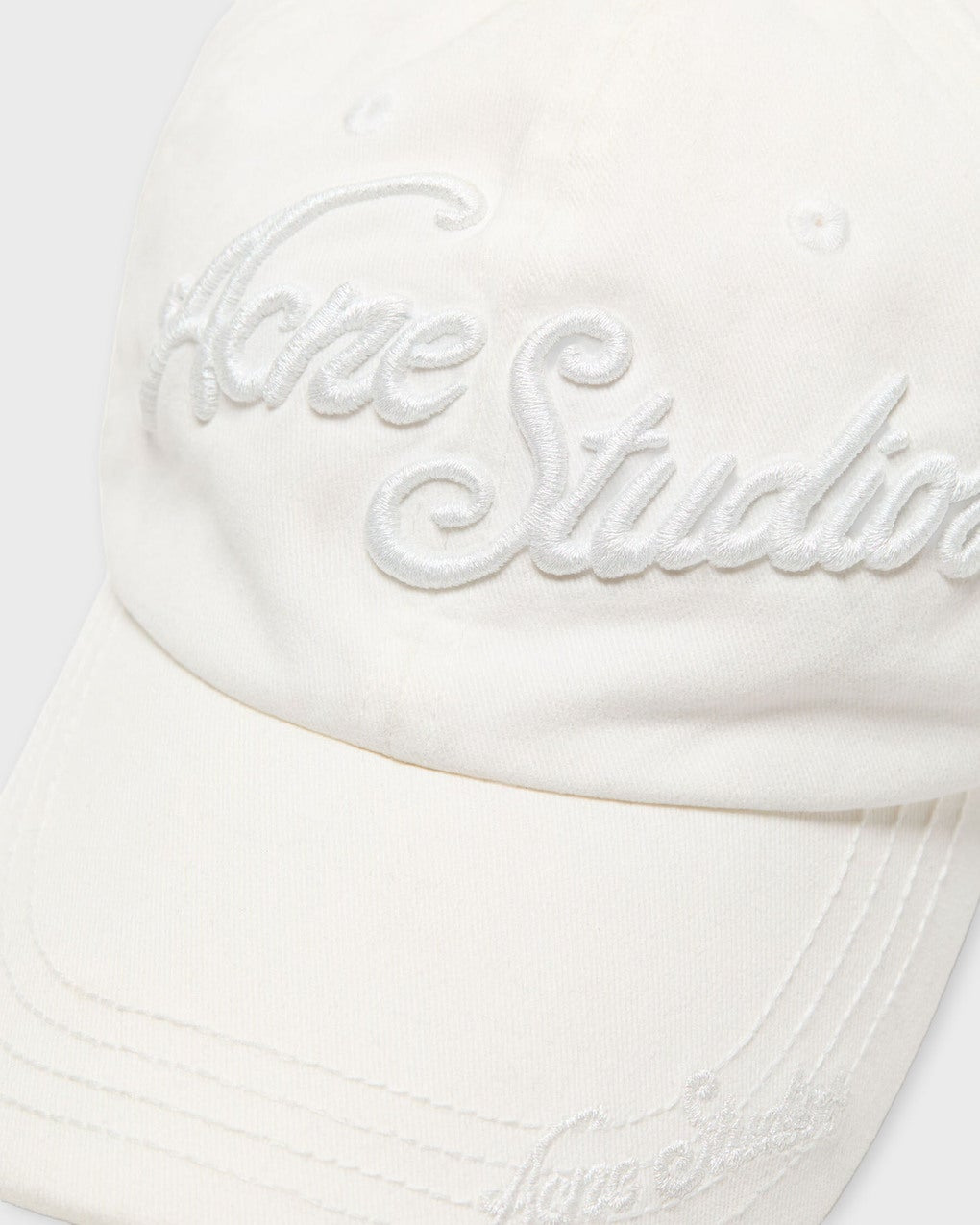 Cap Logo Baseball White ONESIZE - 2