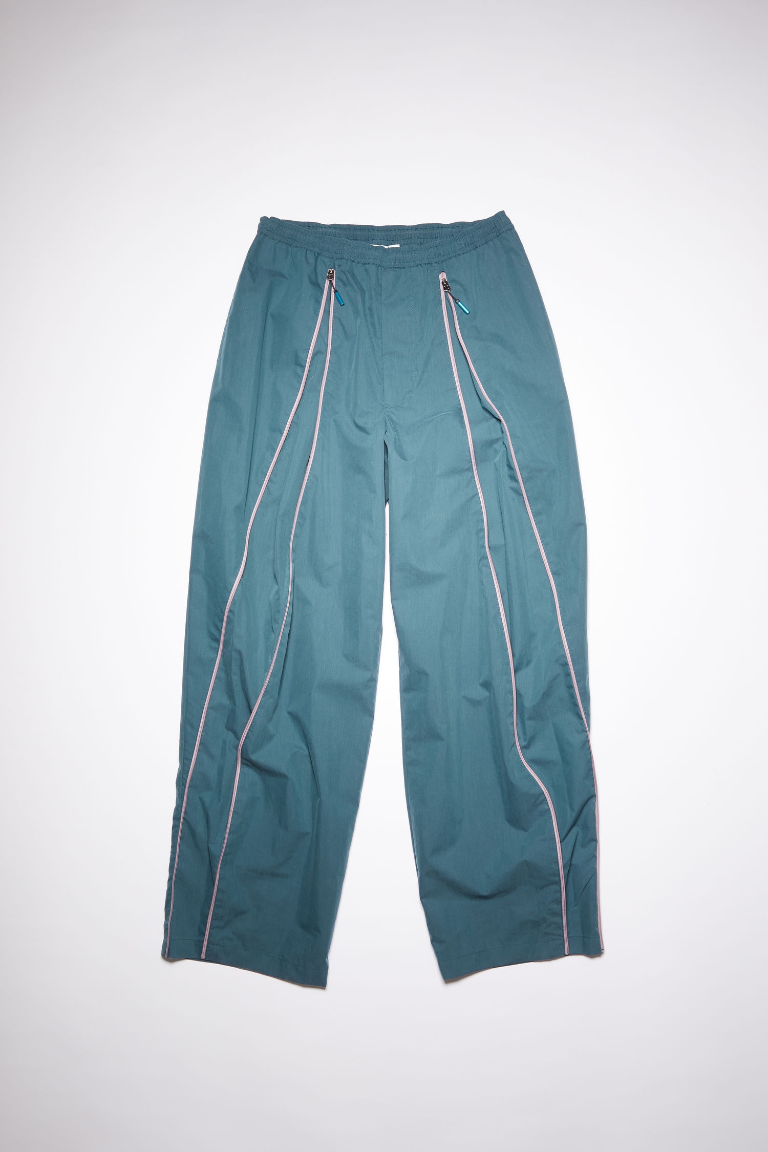 Zipper trousers - Mid blue - 5