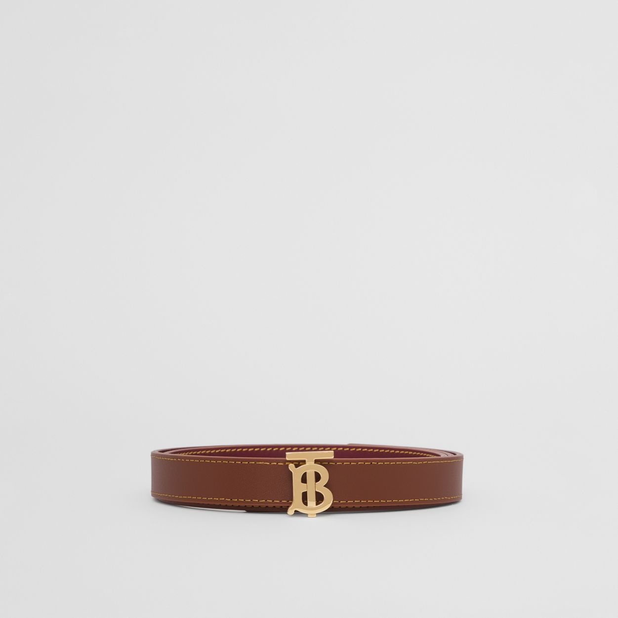 Reversible Monogram Motif Leather Belt - 6