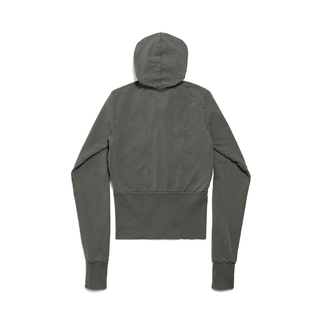 Women's Loop Sports Icon High Rib Zip-up Hoodie in Grey - 6