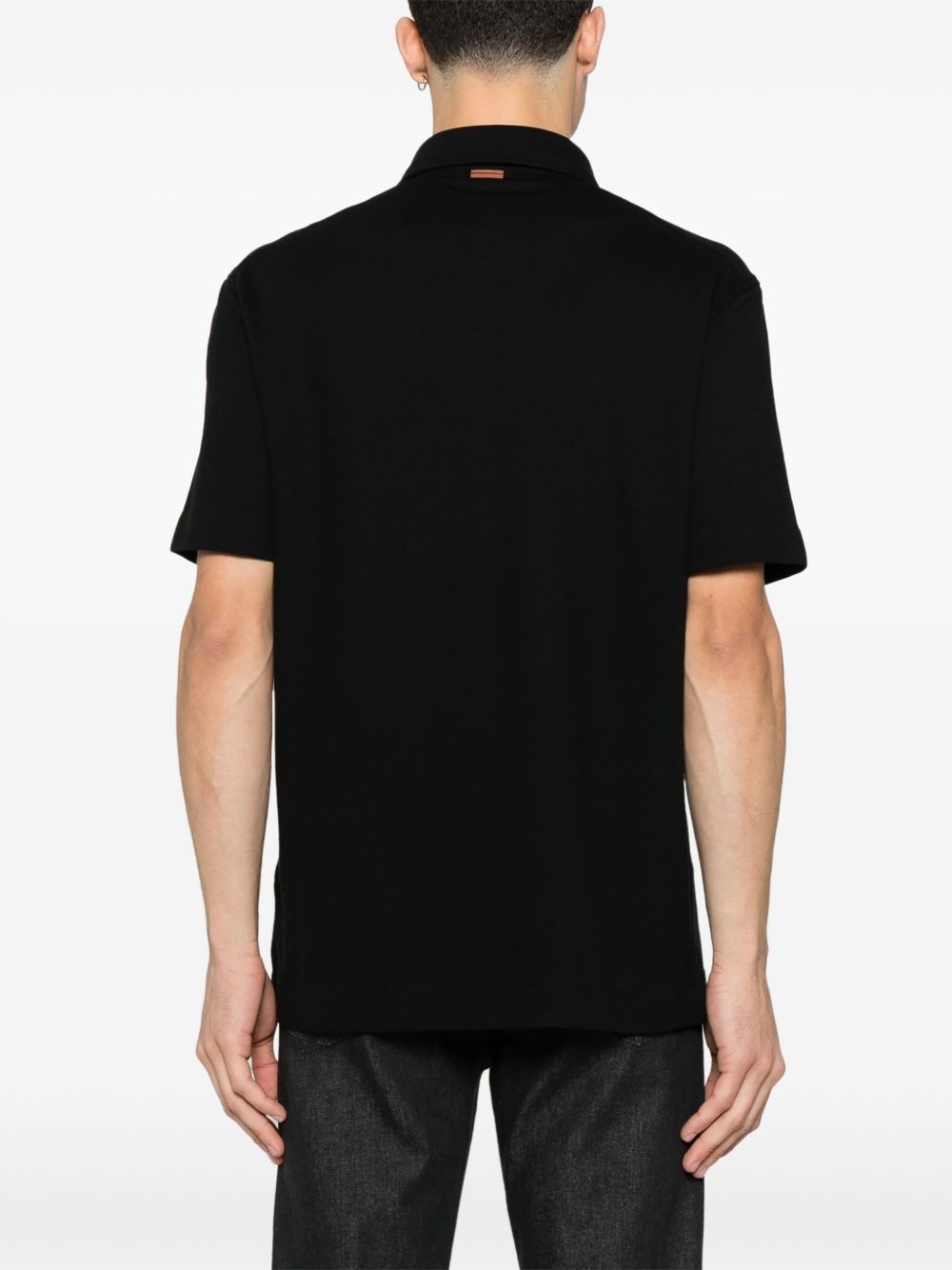 cotton polo shirt - 3