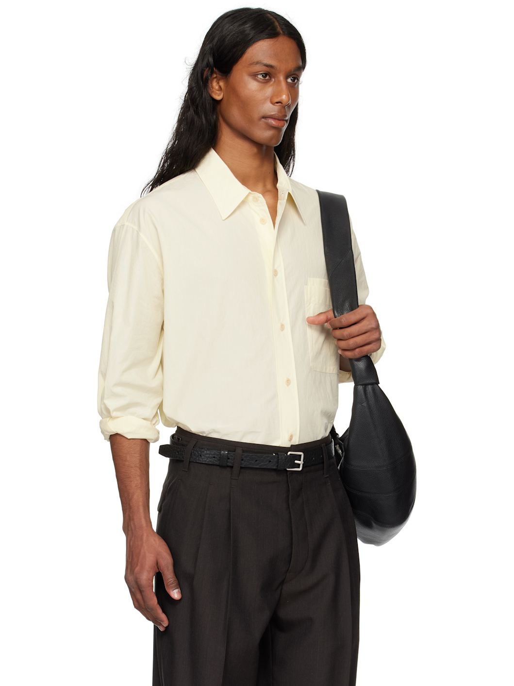 Yellow Double Pocket Shirt - 2