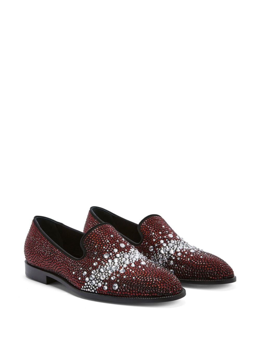 Marthinique crystal-embellished loafers - 2