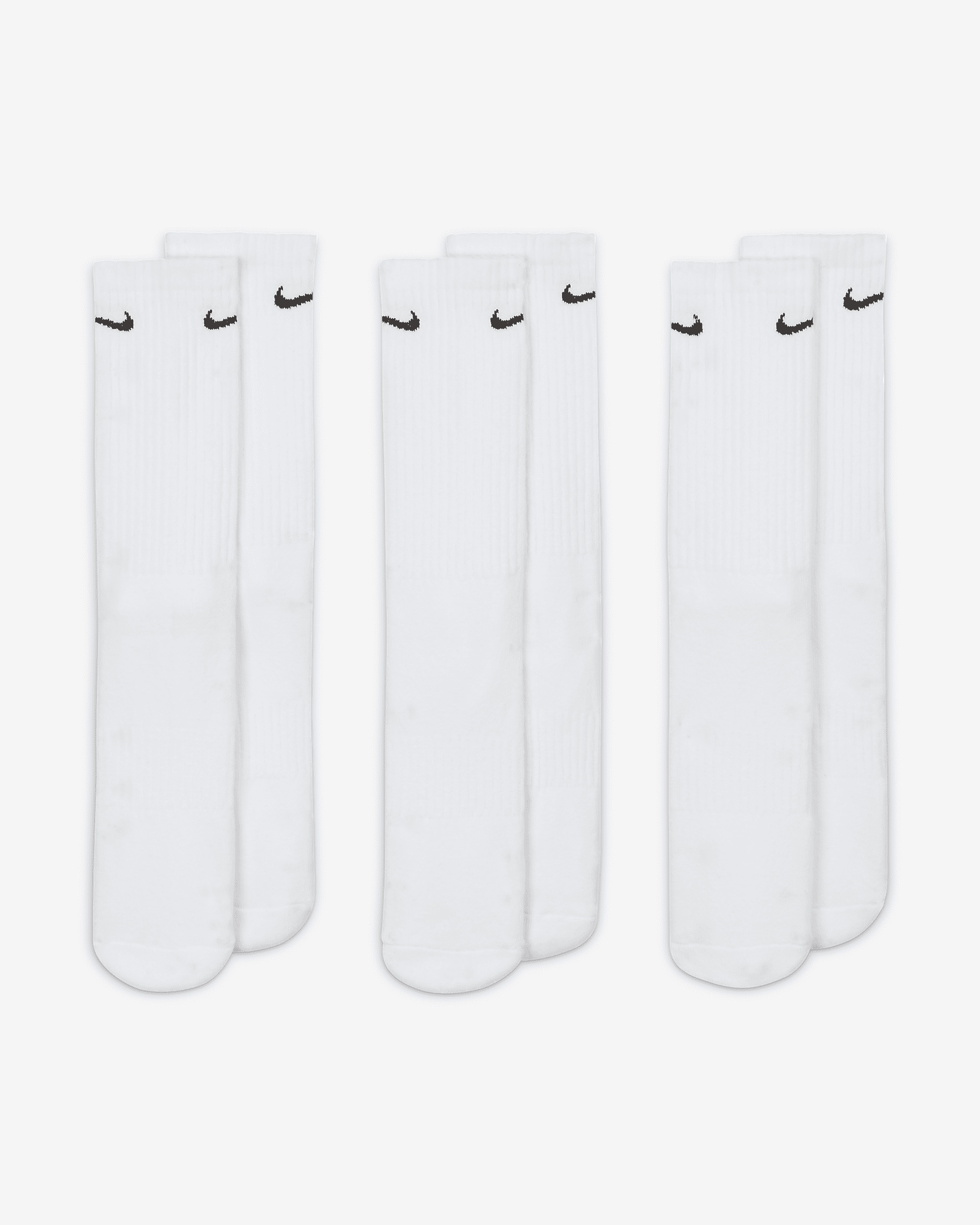 Nike Everyday Cushioned Training Crew Socks (3 Pairs) - 2