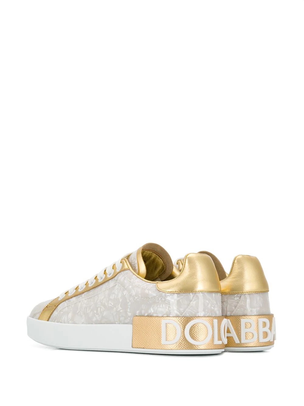 Portofino mother-of-pearl print sneakers - 3