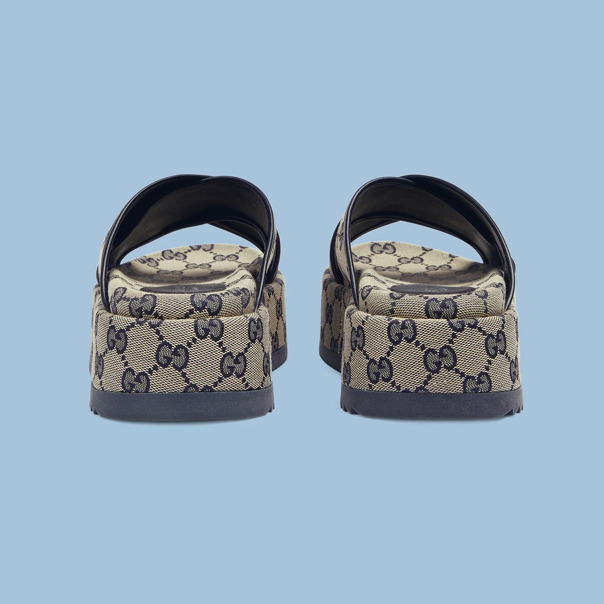 Women's GG platform slide sandal - 4