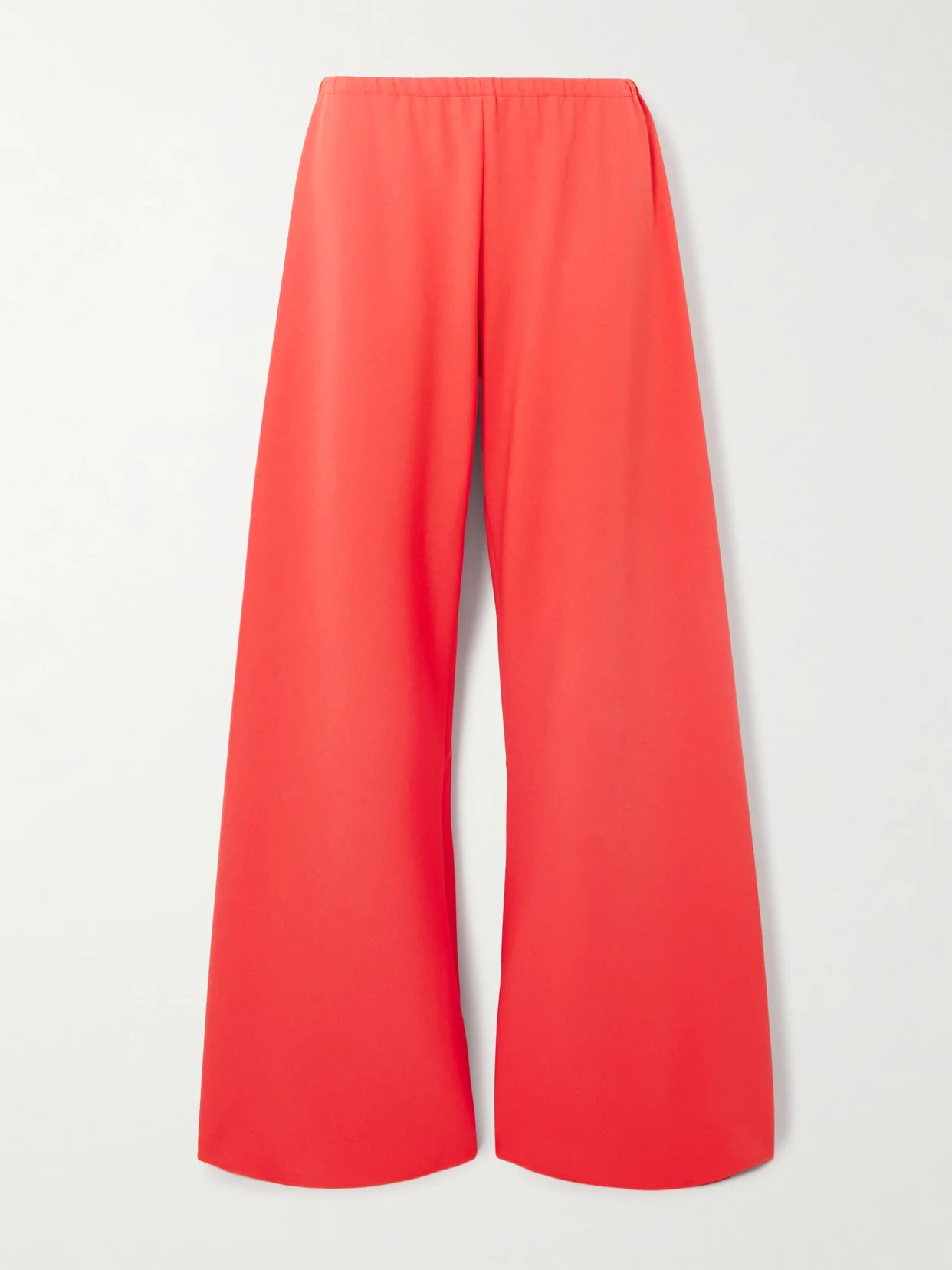 Colby Recycled-crepe Wide-leg Pants - 1