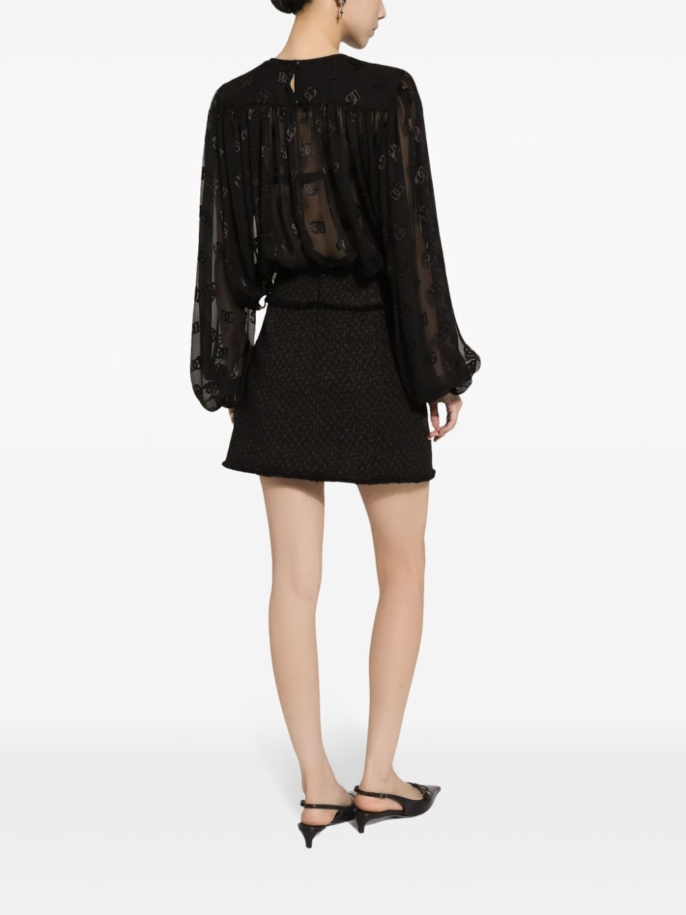 Dolce & Gabbana Women Gonna Raschel Tweed - 3