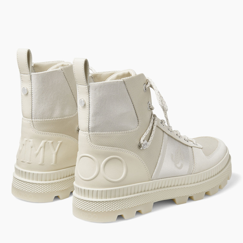 JIMMY CHOO Normandy/M
Chalk Nylon and Leather Boots outlook