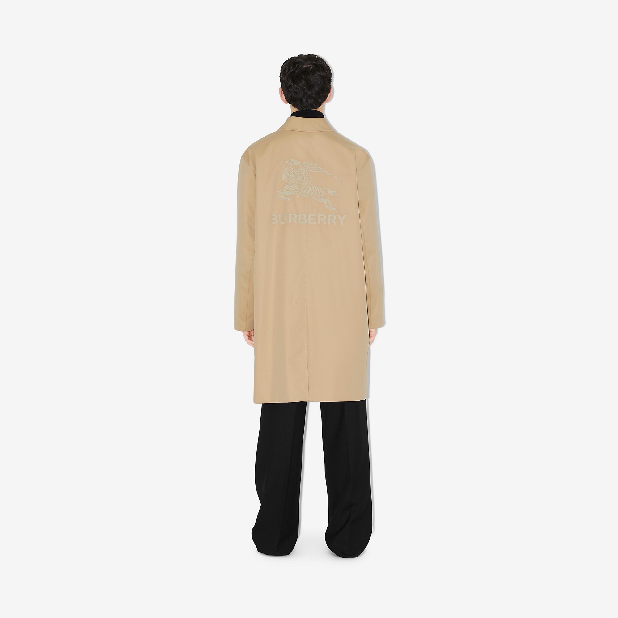 Cotton Gabardine Car Coat - 2