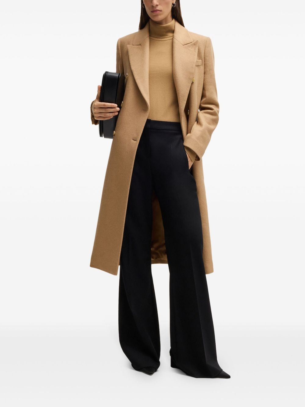double-breasted coat - 2