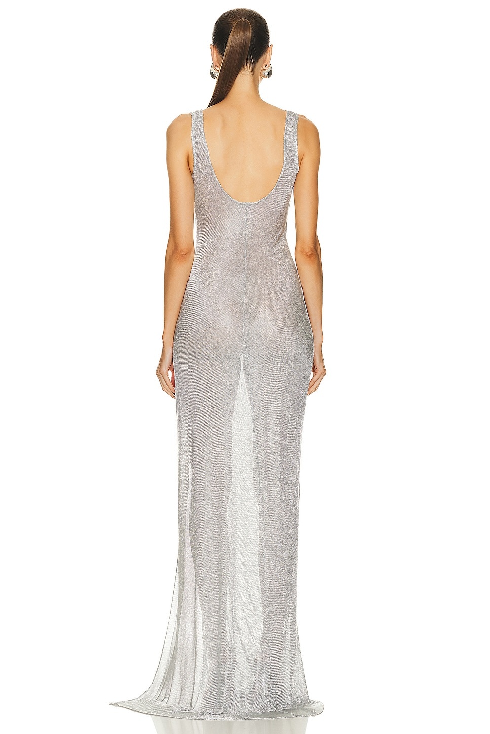 Metallic Maille Knot Dress - 4