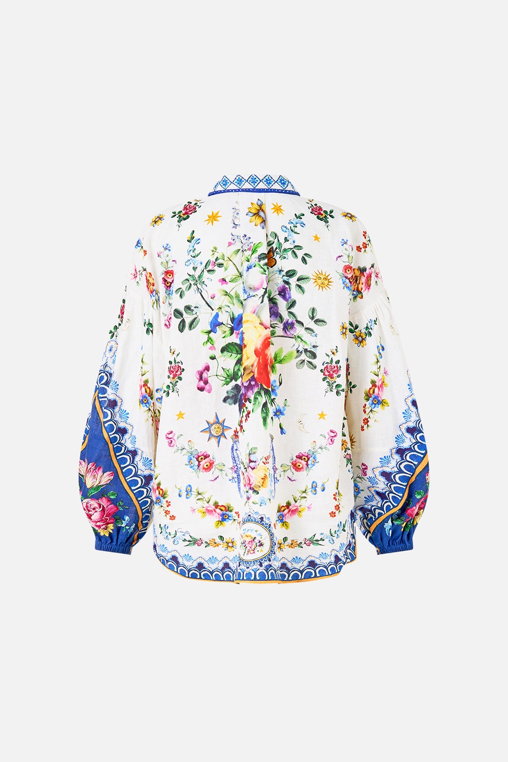 BALLOON SLEEVE BLOUSE - 8