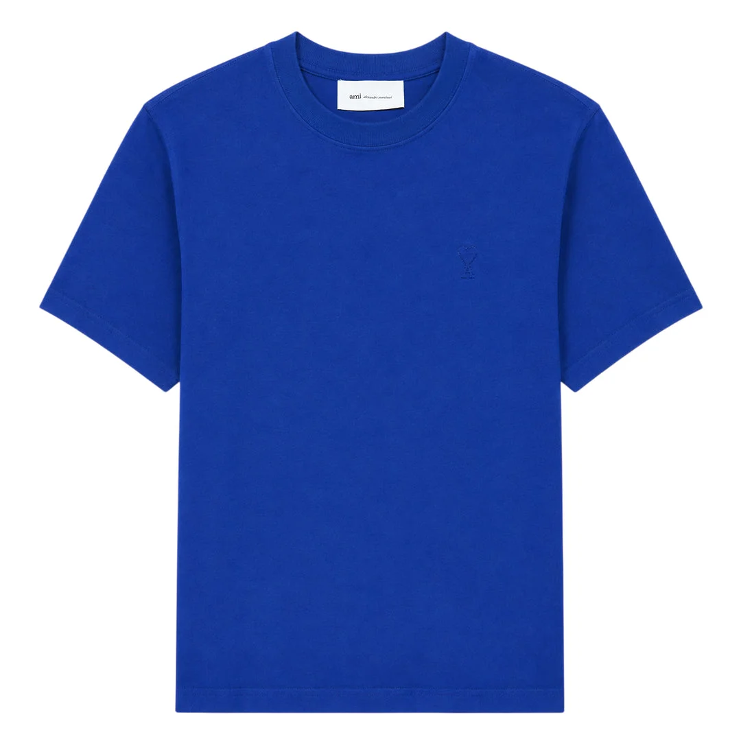 Tonal Embroidered Tee - 1