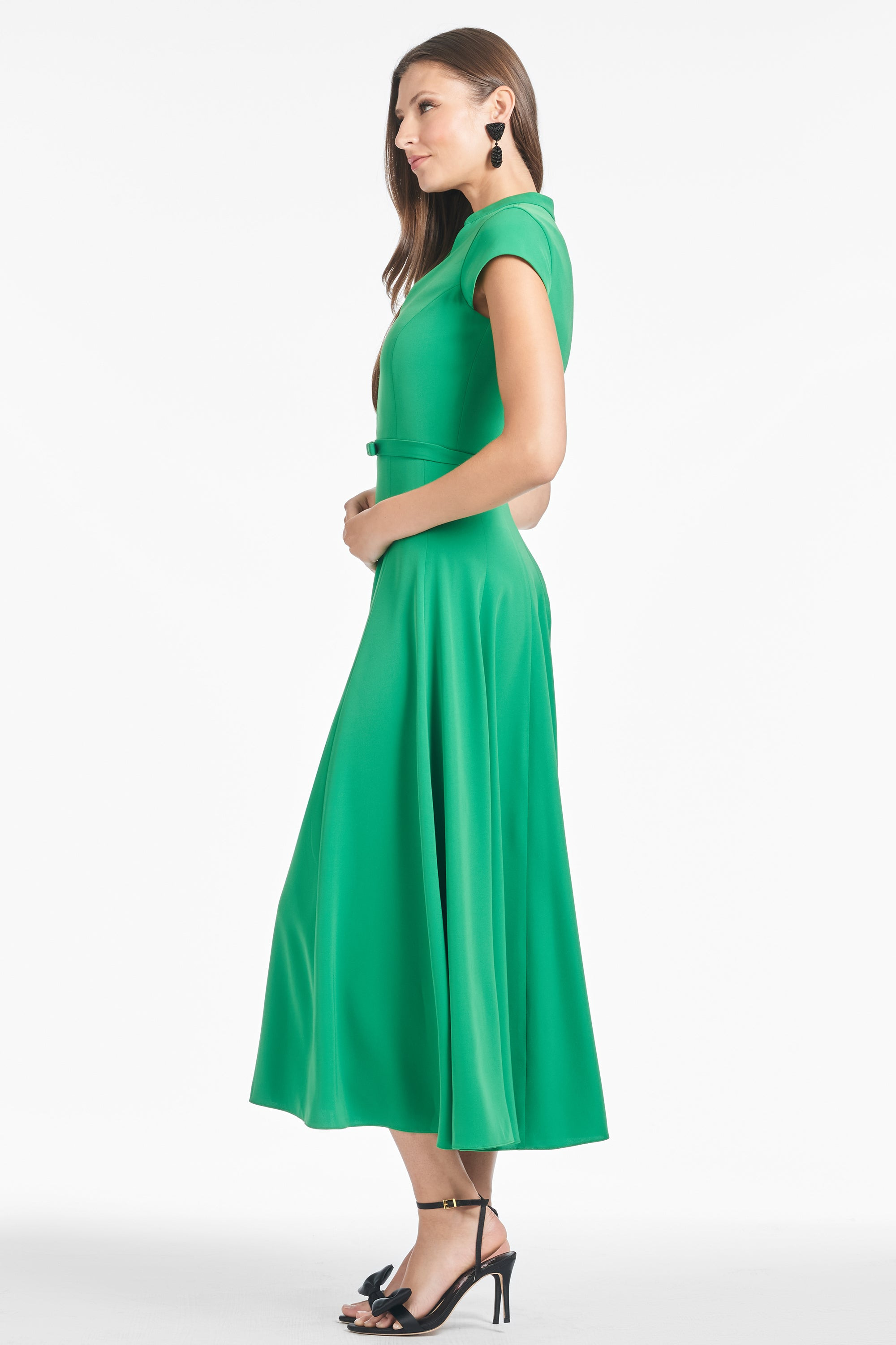 Marian Dress - Kelly Green - 2
