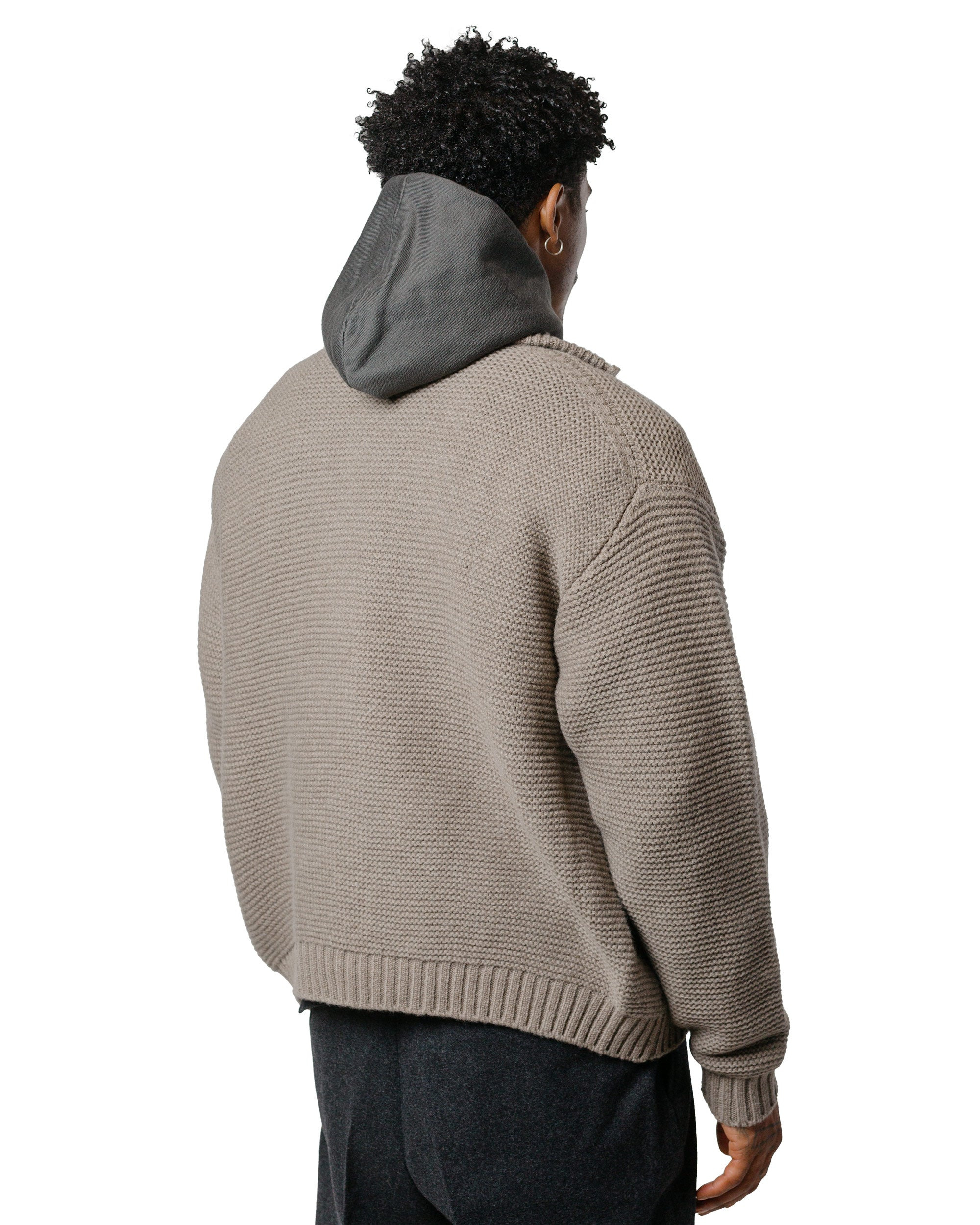 Full Zip Sporting Knit B.Gray - 3