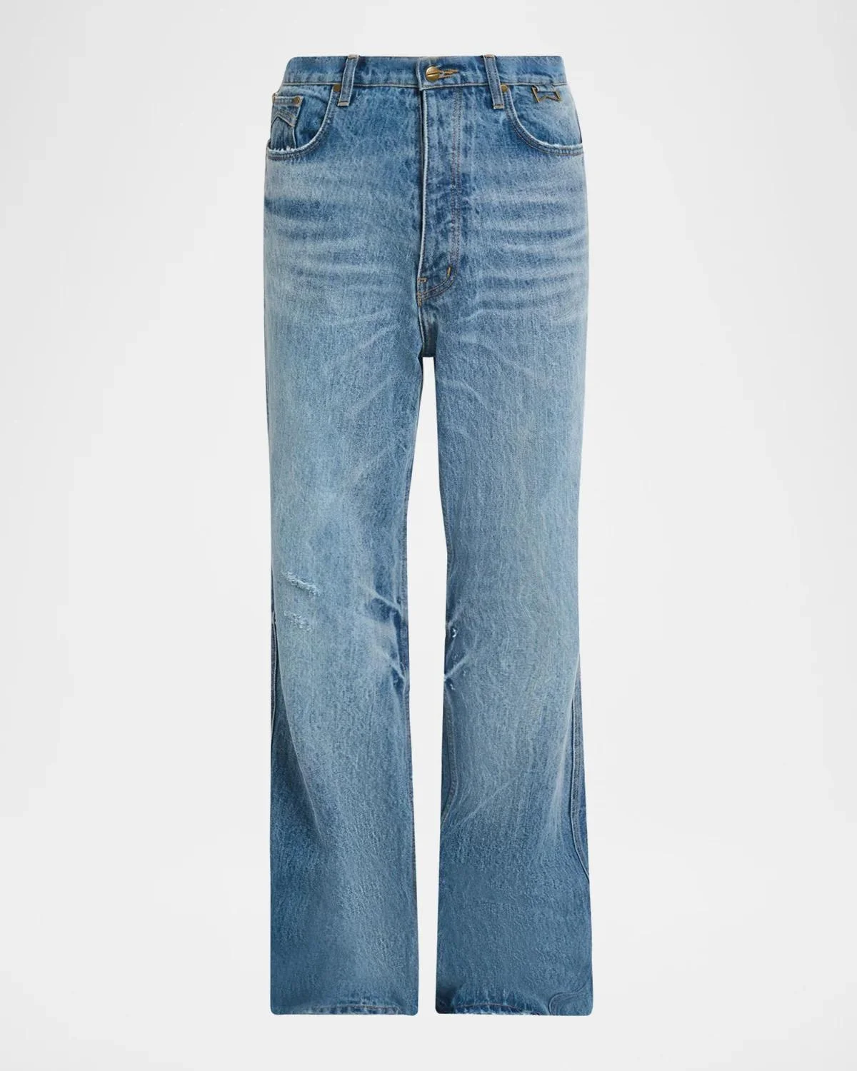90S Traxedo Straight-Leg Jeans - 1