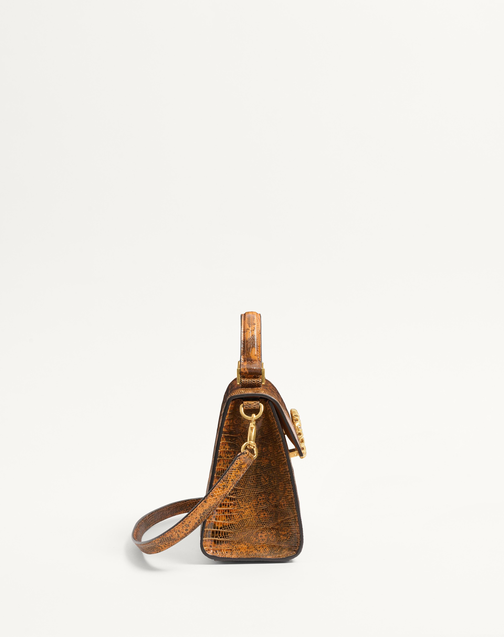 VALENTINO GARAVANI VSLING SMALL HANDBAG IN TEJUS WITH JEWEL LOGO - 3