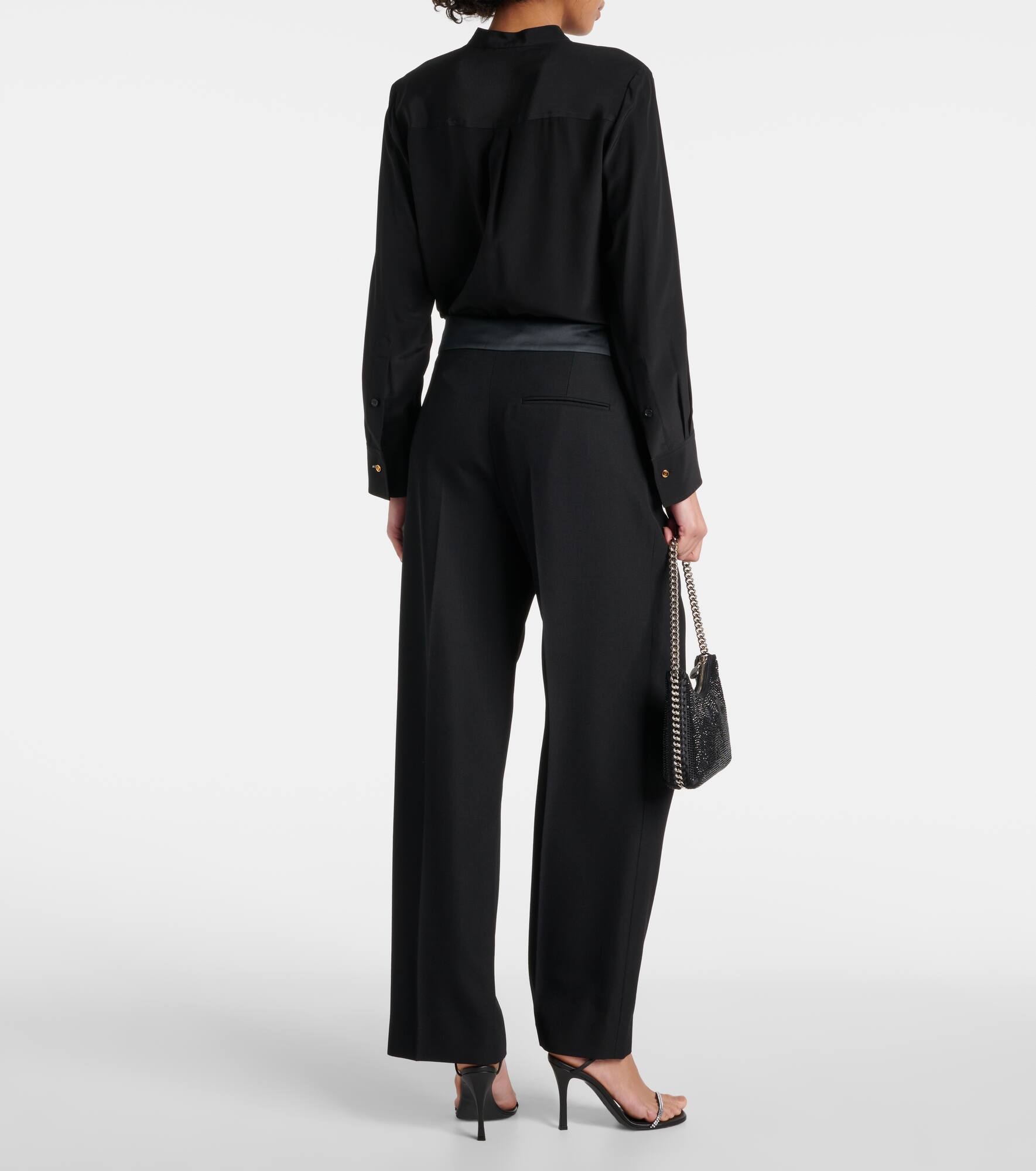 Wool tuxedo pants - 3