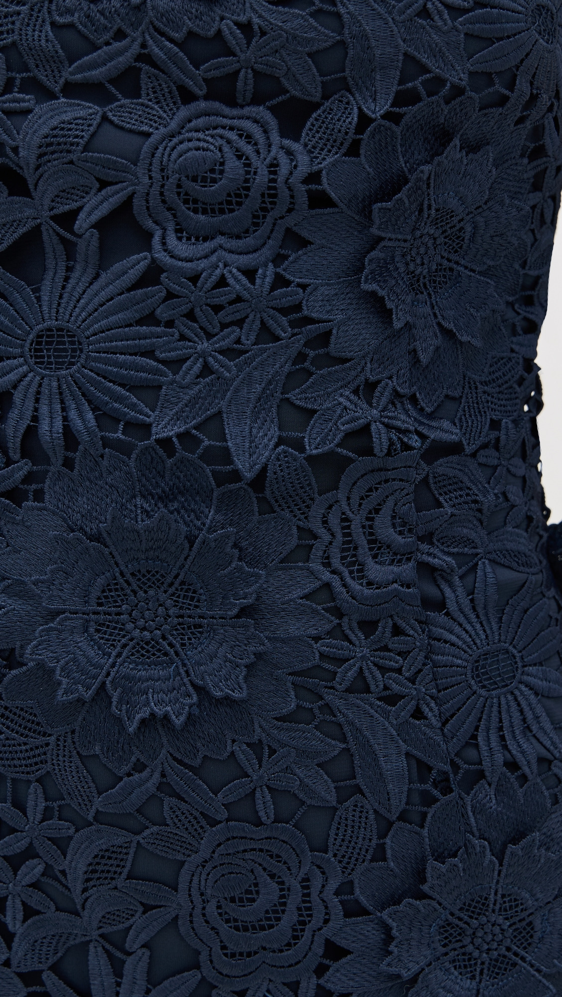 3D Lace Midi Dress - 5