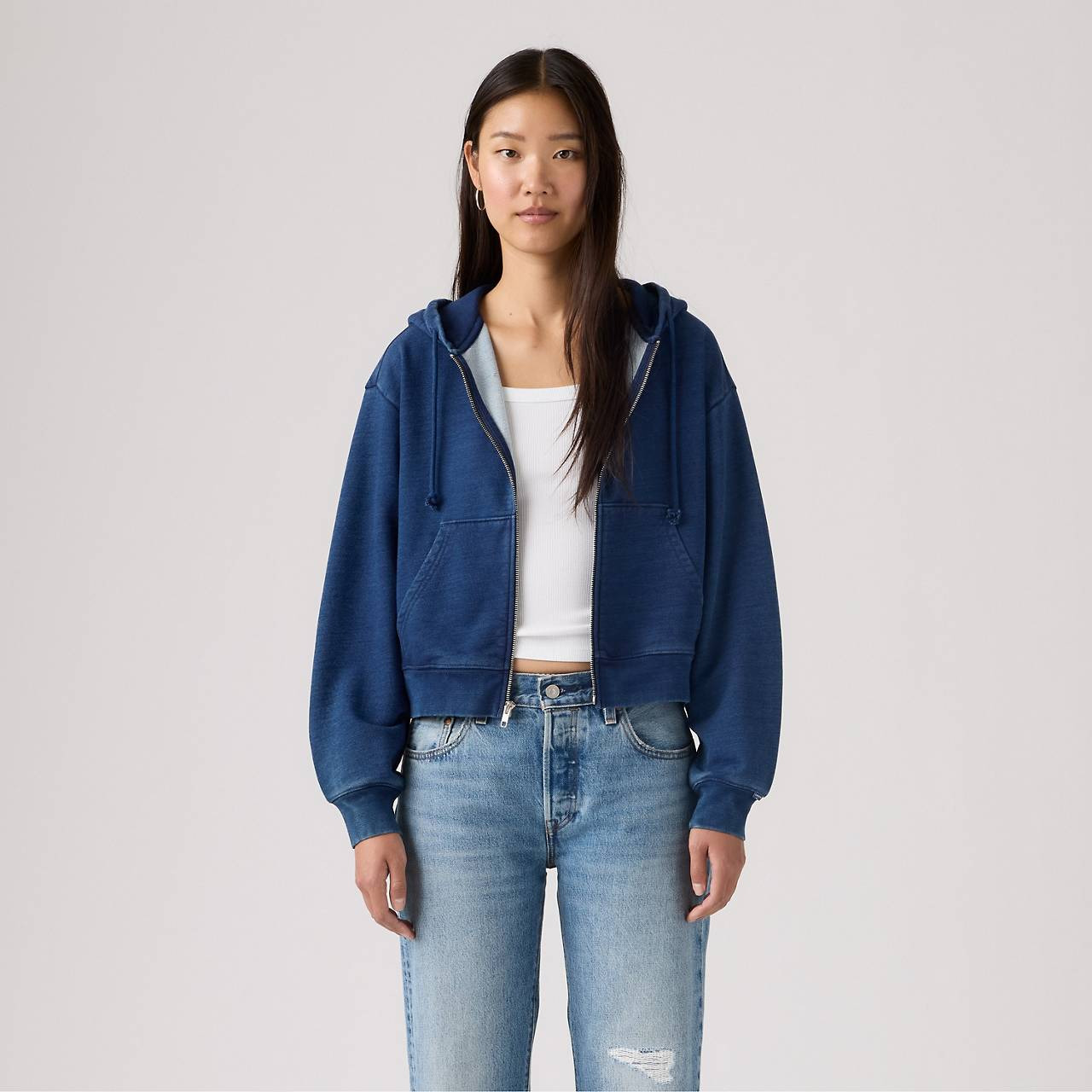 HERITAGE FULL ZIP HOODIE SWEATSHIRT - 2