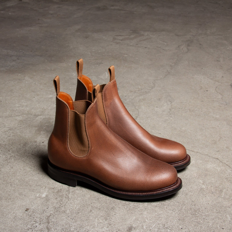 VIBERG Chelsea - Bracken Latigo Waxed Flesh outlook