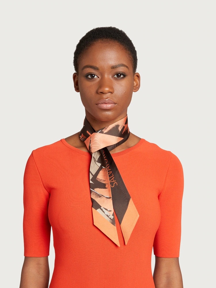 PALM PRINT TWILLY BAND - 2