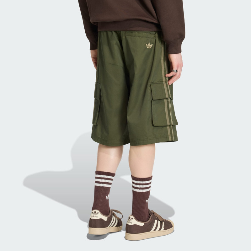 ADICOLOR COTTON TWILL CARGO SHORTS 3