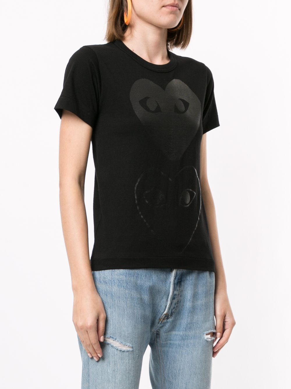 logo print T-shirt - 3