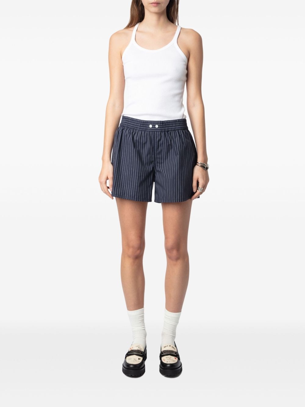 striped shorts - 2