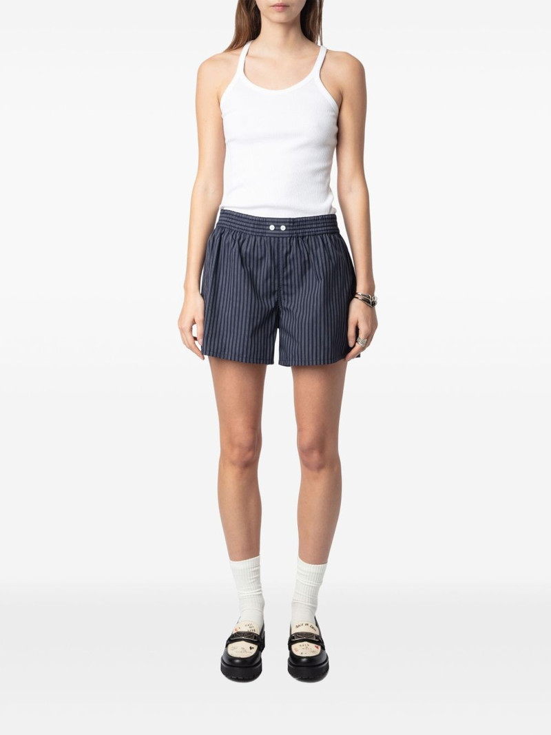 Zadig & Voltaire striped shorts outlook