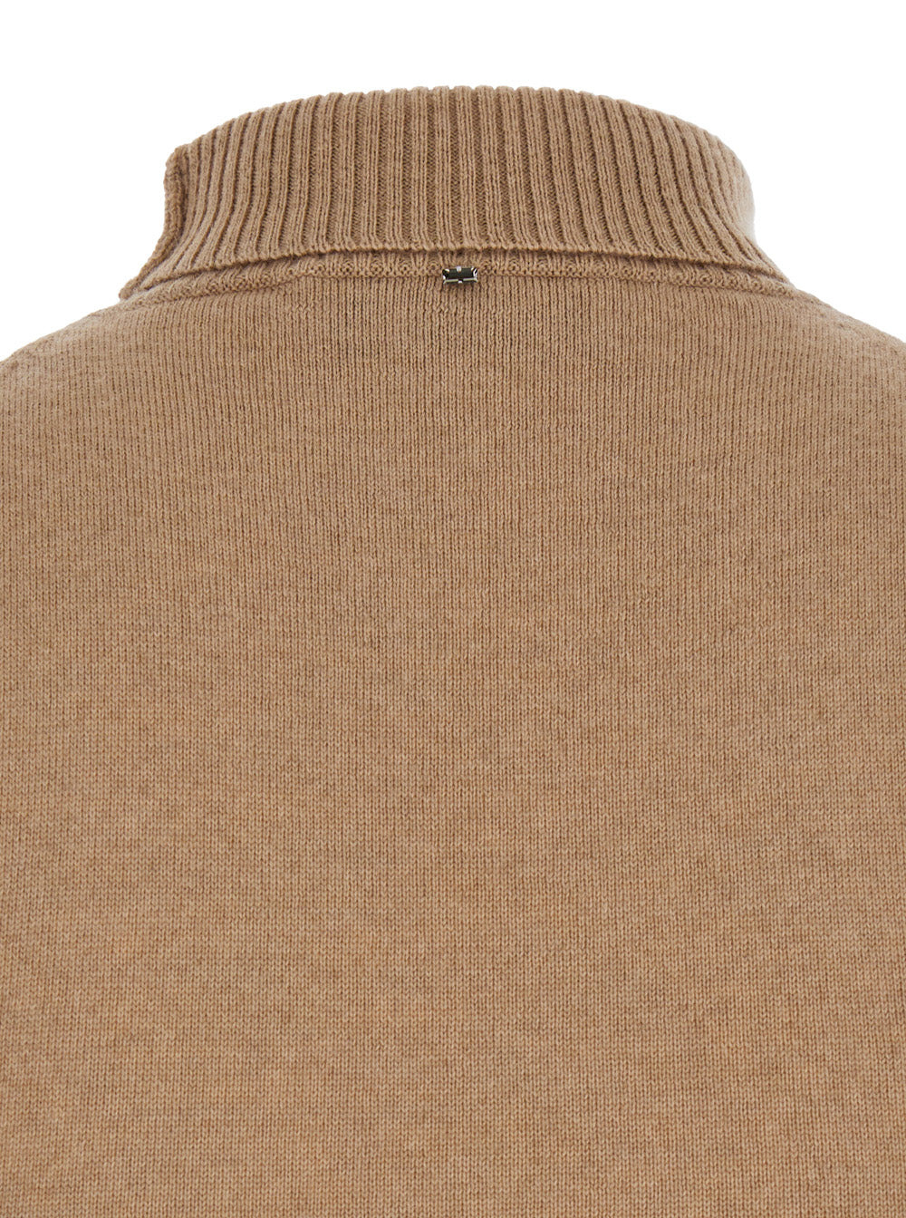 Sportmax Women 'Ardenza' Beige Knit Vest With High Neck In Wool Woman - 3