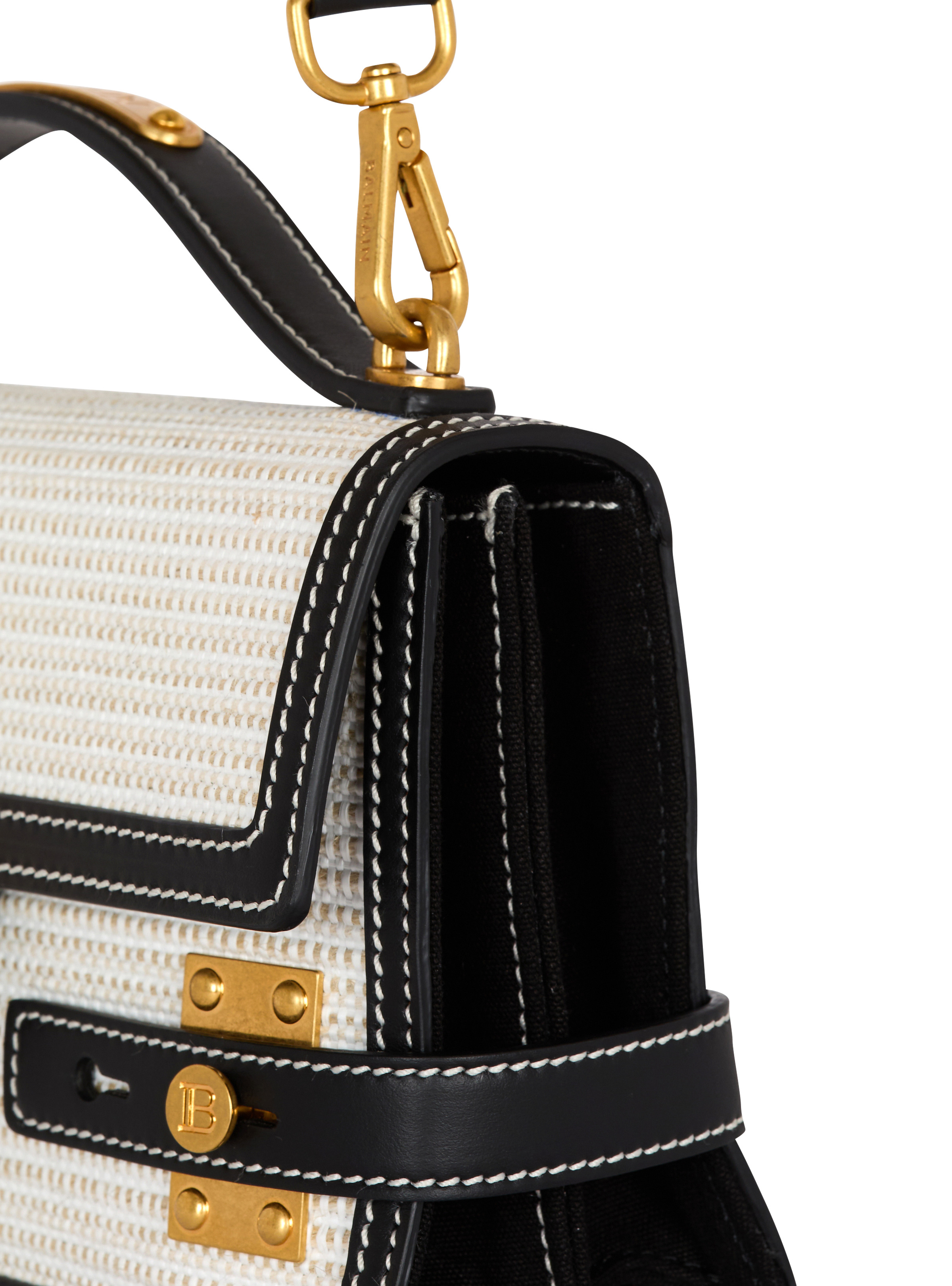 Raffia B-Buzz Shoulder 24 bag - 5