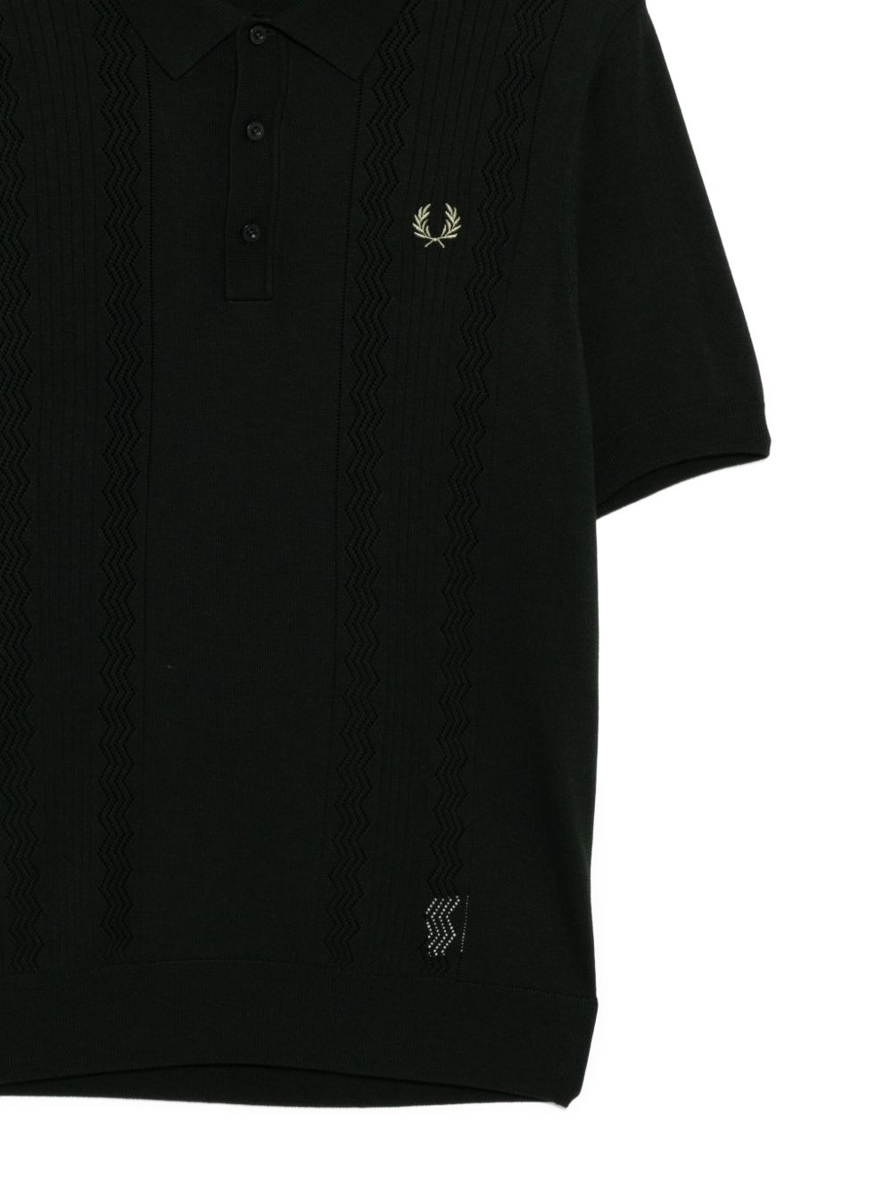 knitted polo shirt - 3