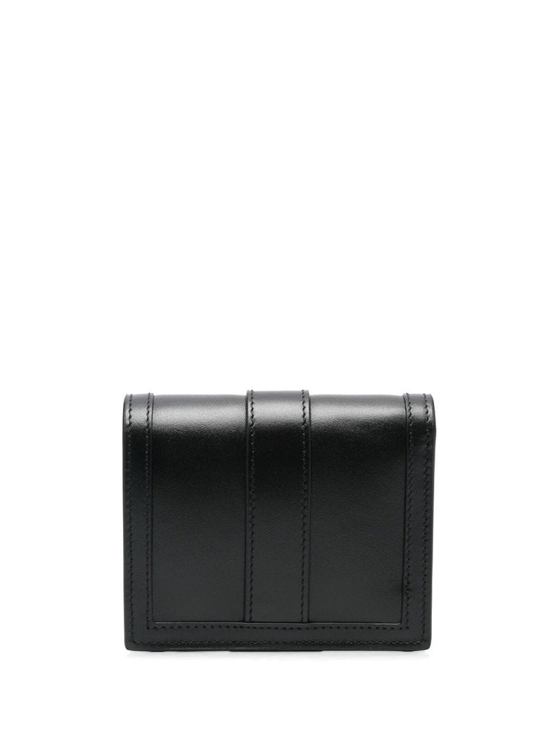 VERSACE Greca-plaque detail wallet outlook