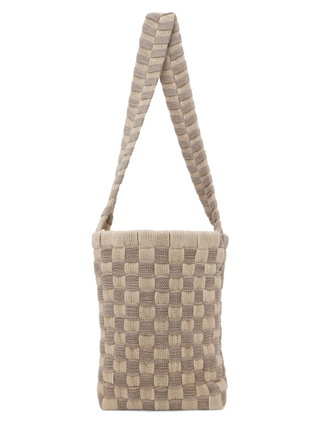 SSENSE Exclusive Tan & Brown Accountant Bag - 1