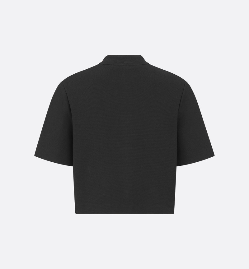 Dior Cropped Jacket with Officer Collar outlook